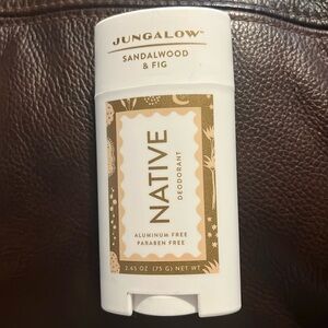 Native Deodorant Jungalow Sandalwood & Fig scent NEW 2 - 2.65 OZ Limited Edition